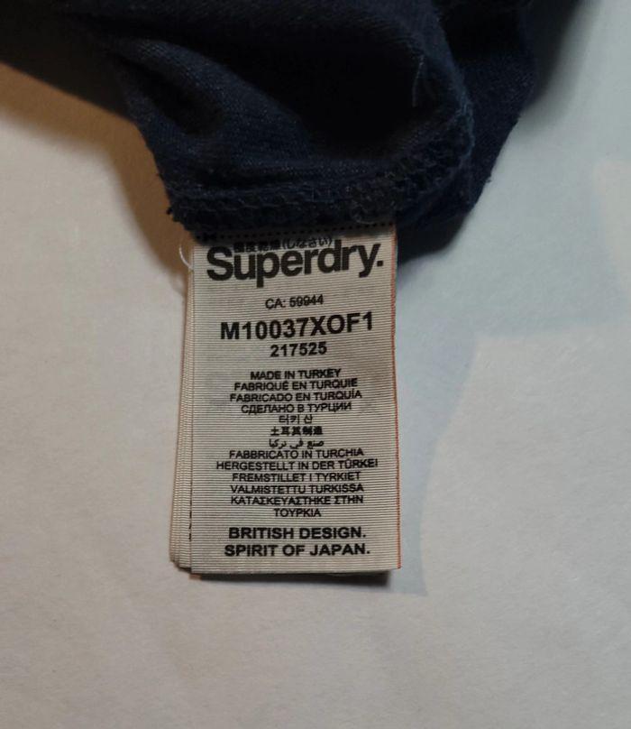 T-shirt Superdry bleu taille XS en bon état - photo numéro 13