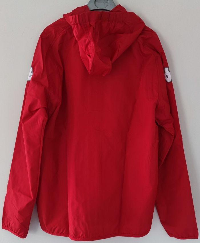 Veste coupe vent pour homme  marque kappa Vado 2 rouge taille S - photo numéro 2