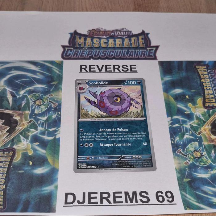 Carte Pokémon Scobolide Reverse 116/167 EV06 Mascarade Crépusculaire TWM FR