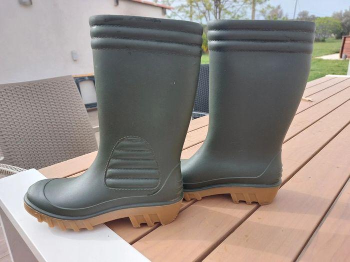 Botte de pluie  kaki - photo numéro 2