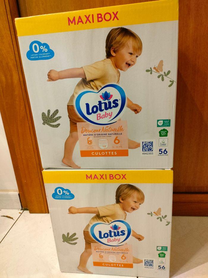 Couche taille 6 lotus lot de 2 cartons