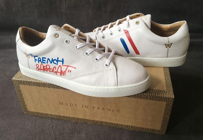 Sneaker Baskets NEUVE Baron Papillon Basse French & Arrogant, Taille 44, Mixte - photo numéro 1