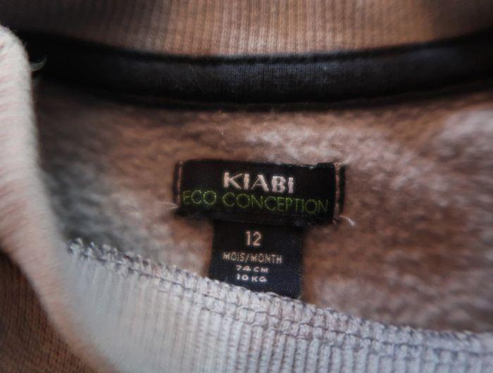 Sweat Kiabi 12 mois motif lapin - photo numéro 2