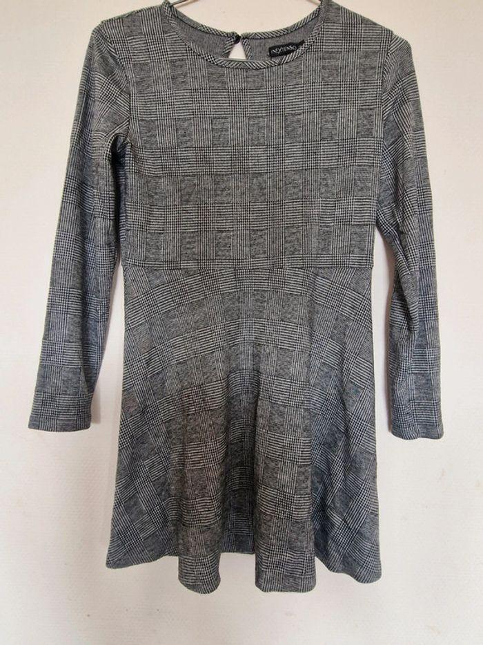 Robe gris fille