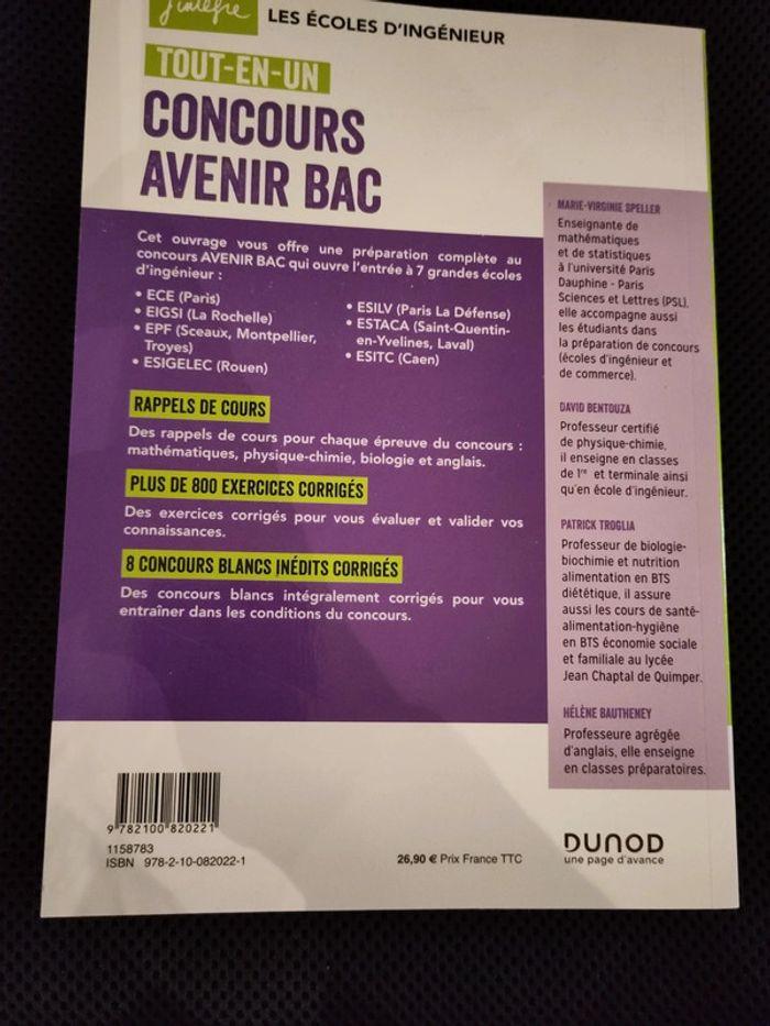 Livre concours avenir bac - photo numéro 3