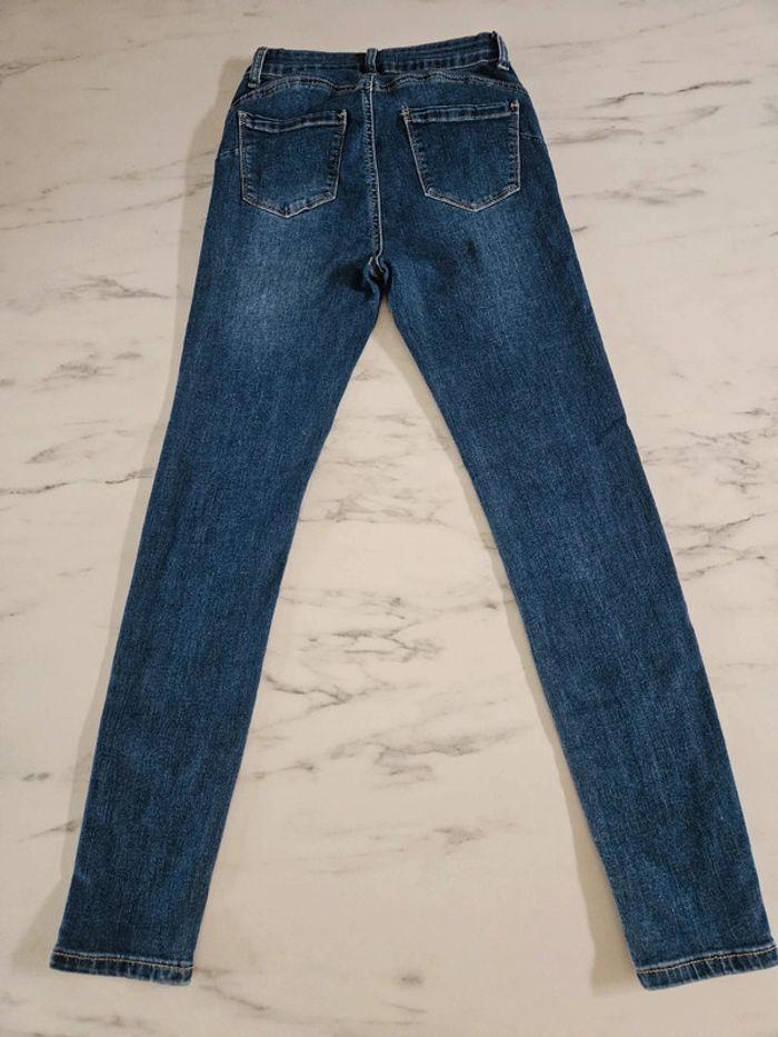 Pink fashion jeans super slim taille haute 36 - photo numéro 3