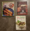 lot de livres de recettes