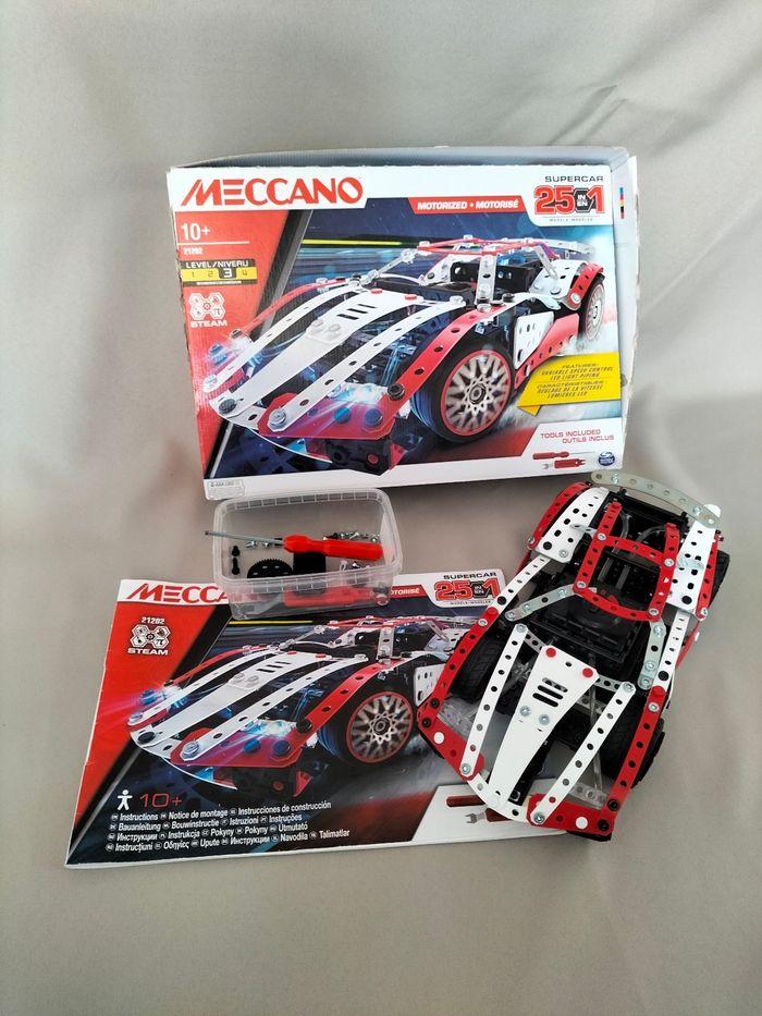 🤍 Meccano 21202 - Super car 25 modèles motorisés - Complet 🤍 - photo numéro 1