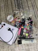 Lot produit et accessoires à ongles en gel