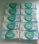 Lots 10 paquets de lingettes Pampers aqua harmonie