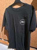 T-shirt noir L Akr