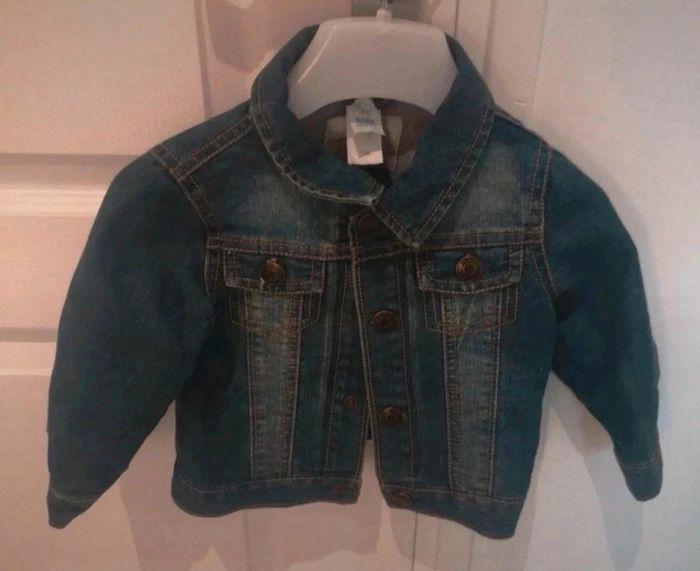 Veste en jean garcon baby club 12 mois - photo numéro 1