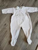 Grenouillère velour Petit Bateau 6 mois