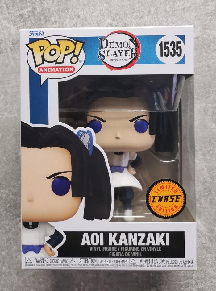 Funko Pop Animation Demon Slayer Aoi Kanzaki Chase - photo numéro 1