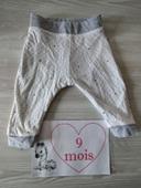 Pantalons/ensemble  9 mois