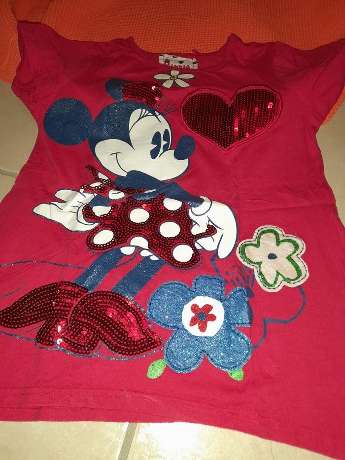 Tee-shirt minnie - photo numéro 2