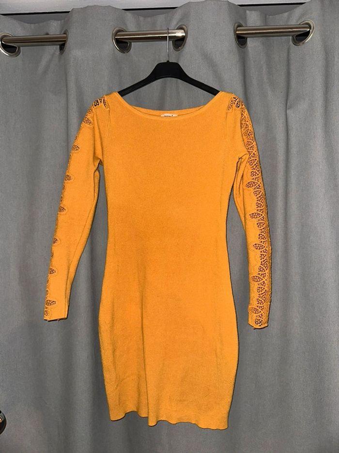 robe pull hiver TU orange - photo numéro 1