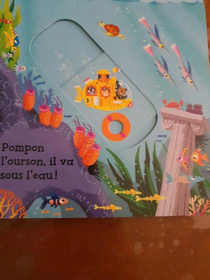 Livre pompon l'ourson sous les mers - photo numéro 2