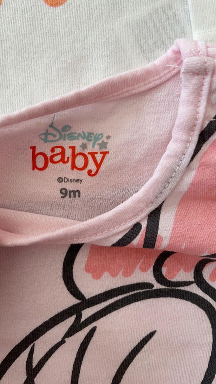 Lot de 2 teeshirt Disney baby - photo numéro 4