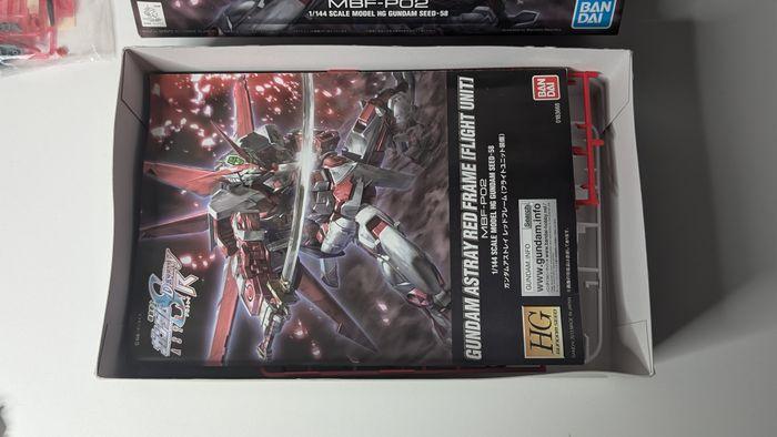 [Bandai] Gunpla Seed Destiny R Astray red frame [Flight Unit] MBF-P02 - photo numéro 4