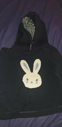 Pull lapin hiver 6 ans