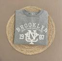 Sweat garçon gris Brooklyn Kiabi