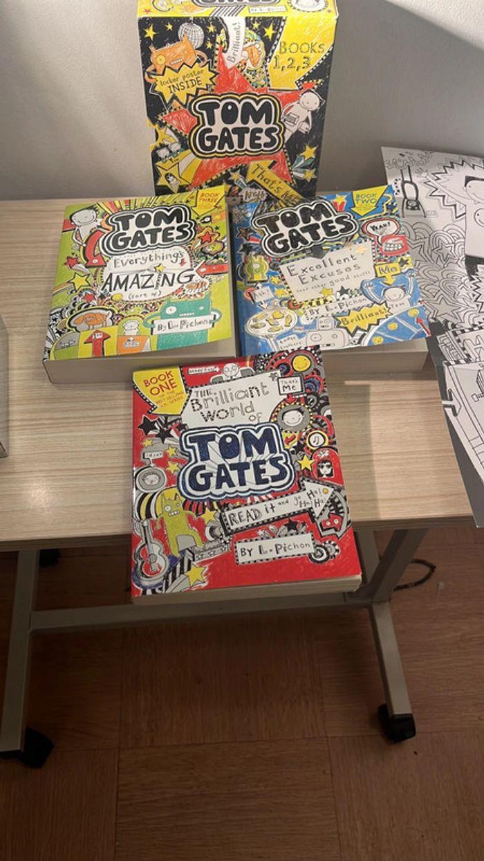 Coffrets tom gates 3 tome livre en anglais - photo numéro 3