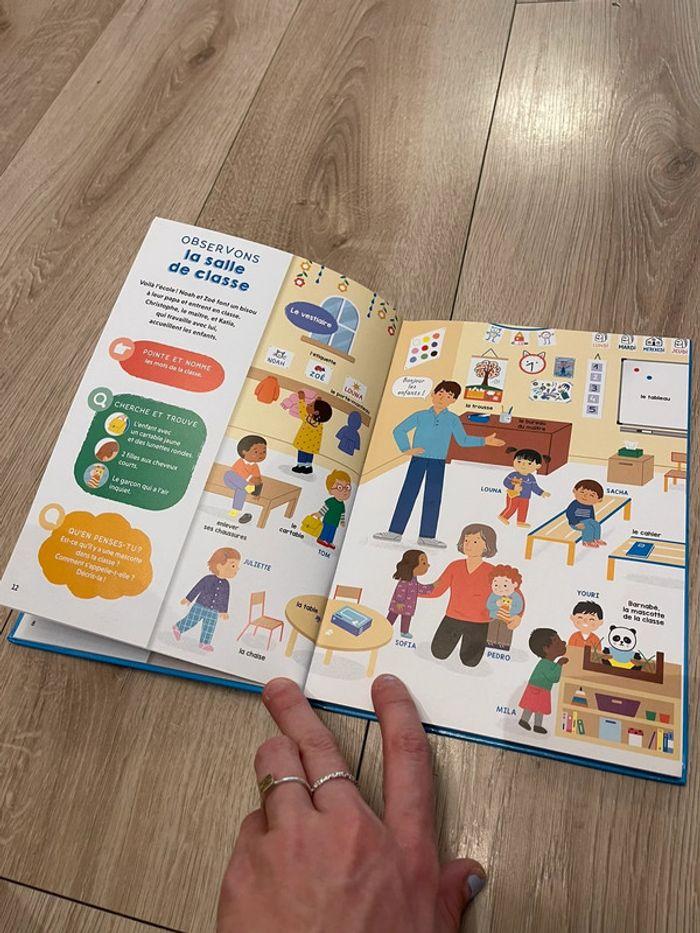 Livre d’éveil découvrons l’école maternelle / comme NEUF - mes premiers docs à partager - photo numéro 7