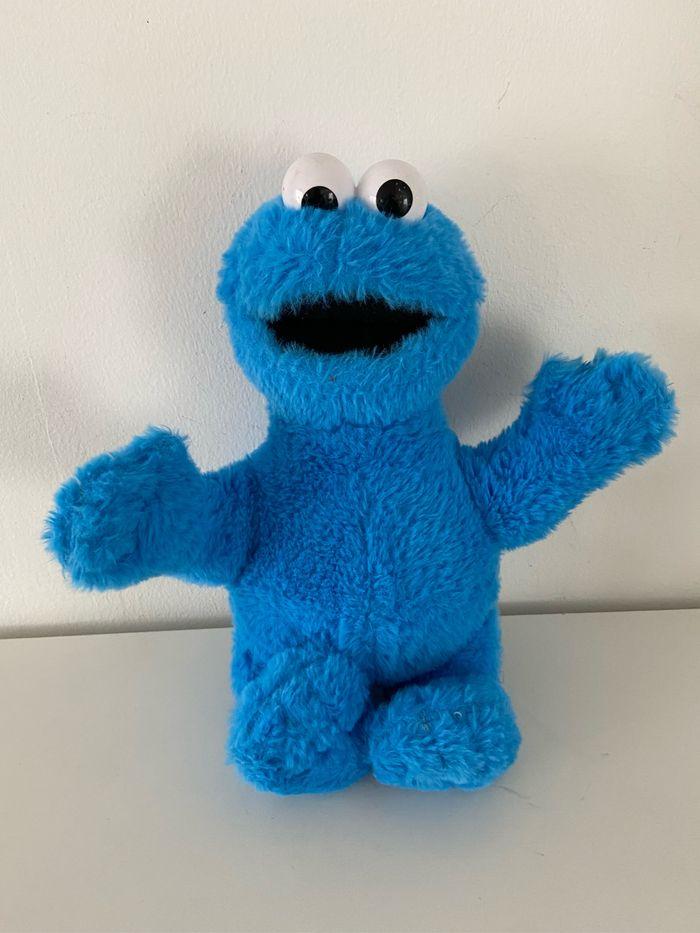 Peluche vintage Elmo bleu - photo numéro 1