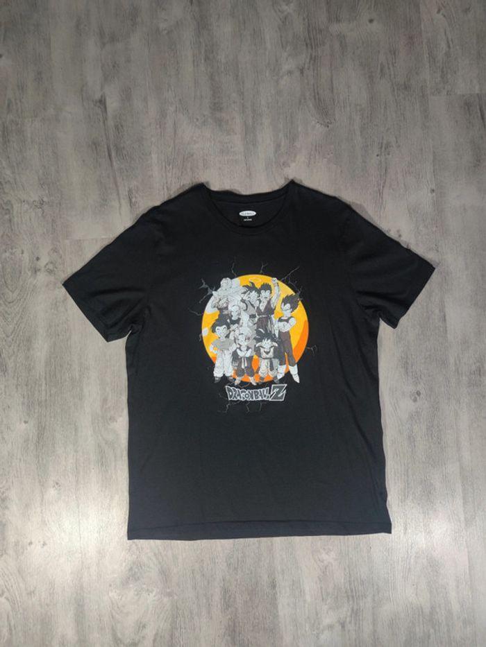 T-shirt Dragonball Z Licence Old Navy Vintage Noir Taille L Homme - photo numéro 1