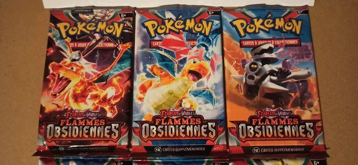 Booster Carte Pokemon - Flammes Obsidiennes - 6 Booster Neuf - photo numéro 3