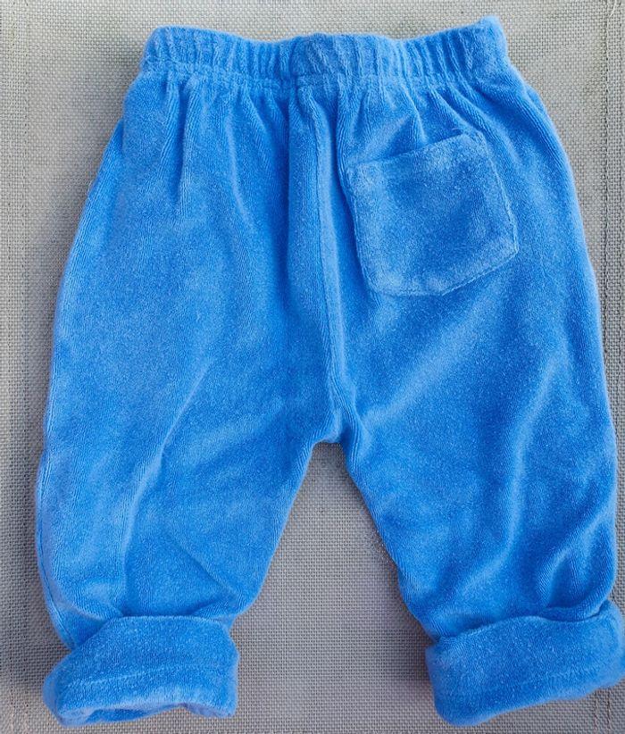 Pantalon bleu doublé 18M - photo numéro 2