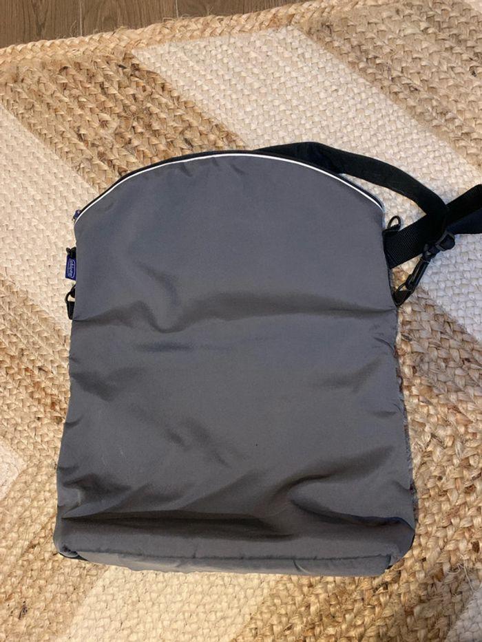 Sac à langer chicco noir et gris - photo numéro 3