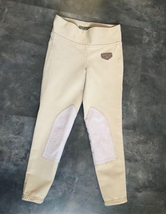 Pantalon d’équitation beige 6 ans Spirit - photo numéro 1