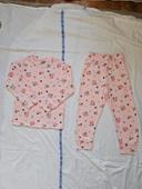 Pyjama Fille 3/4 Ans Rose Florale