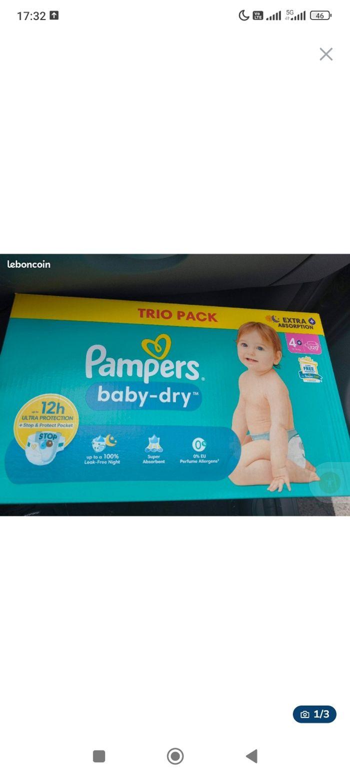 Couche Pampers neuve 4 - photo numéro 1