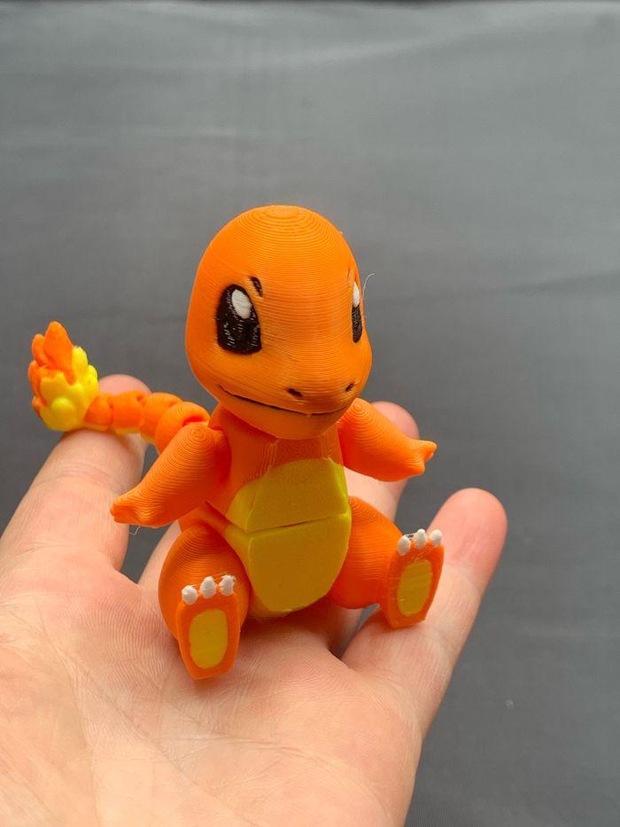 Salameche pokemon articulé 7,5cm - photo numéro 1