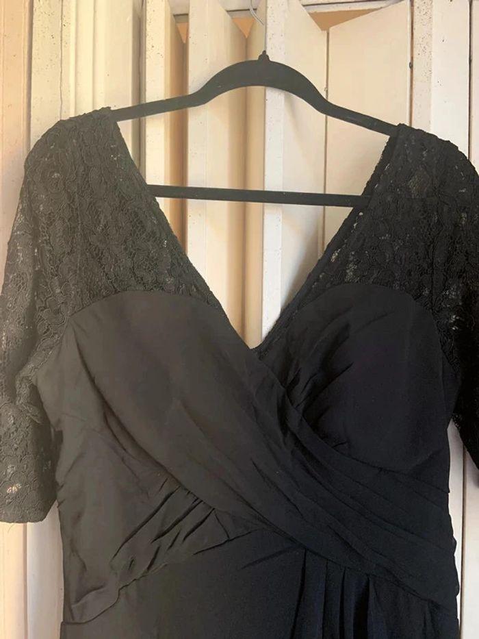 Robe de soirée noire Shein neuve taille 44 - photo numéro 2