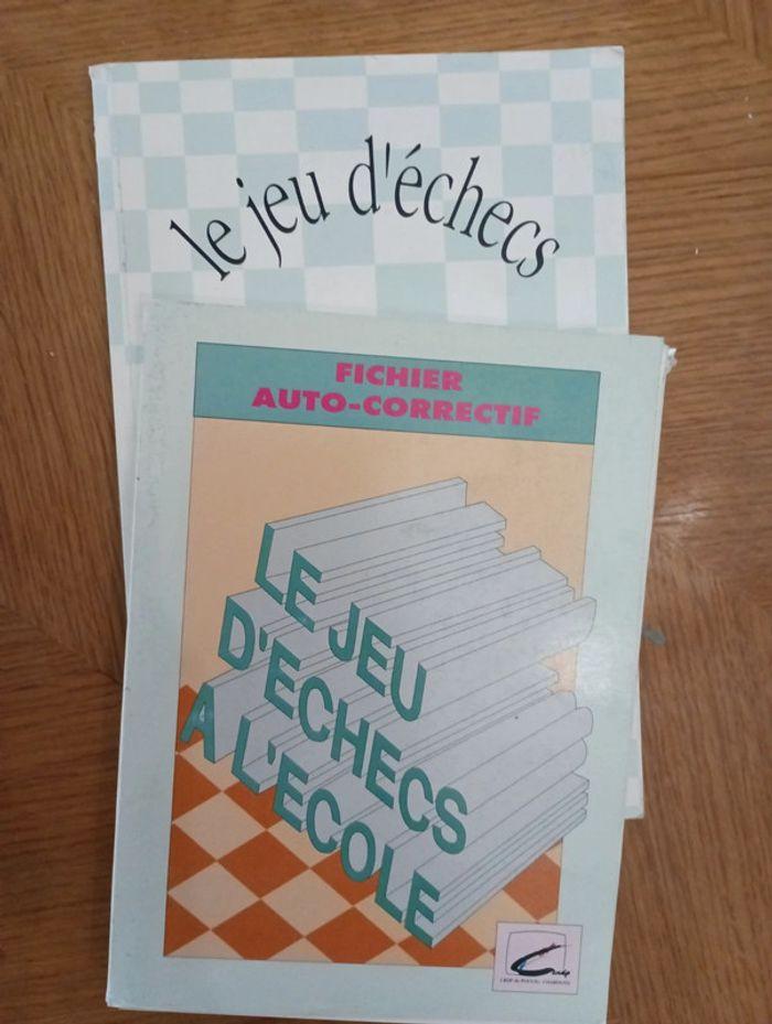 Lot de deux fichiers pour apprendre les échecs aux enfants - photo numéro 1