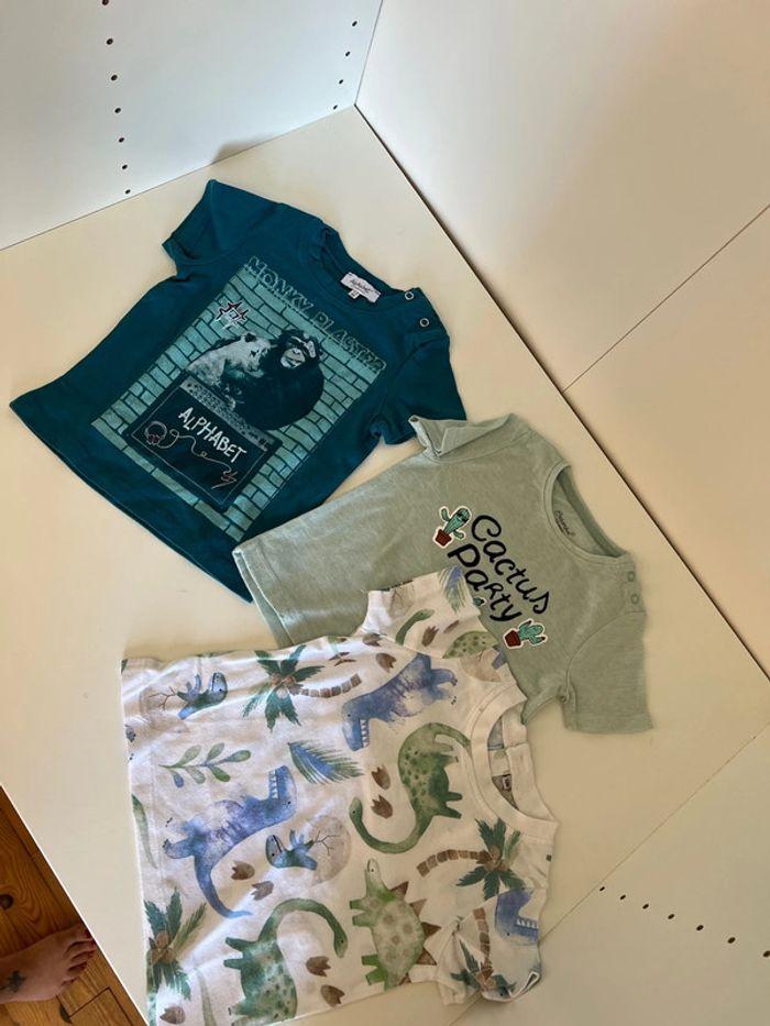 Lot de 3 tee-shirts - photo numéro 1