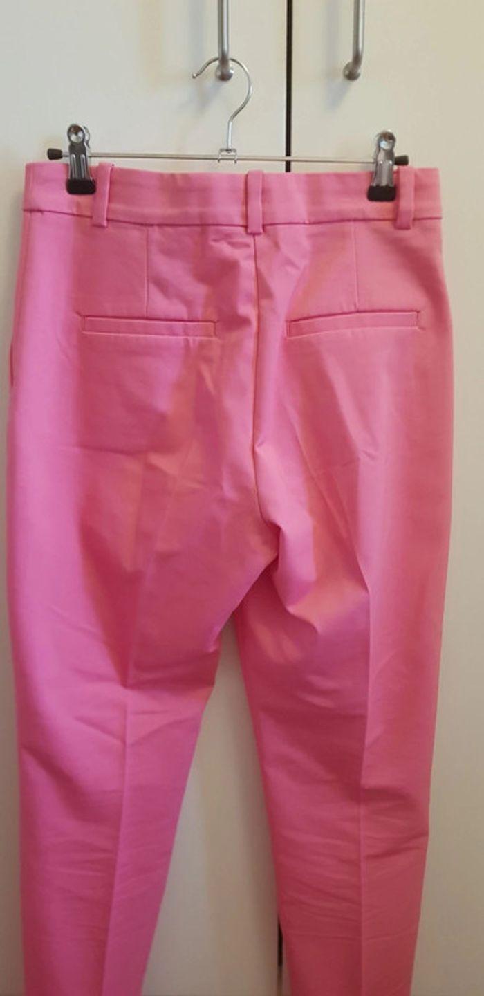 Pantalon habillé H&m rose - photo numéro 9