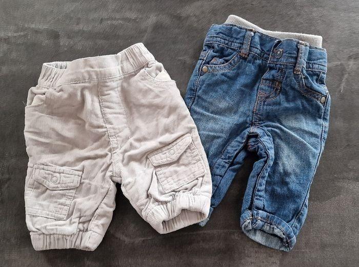 Lot de 2 pantalon naissance