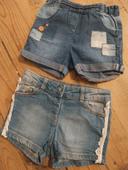 Short en jean 18 mois