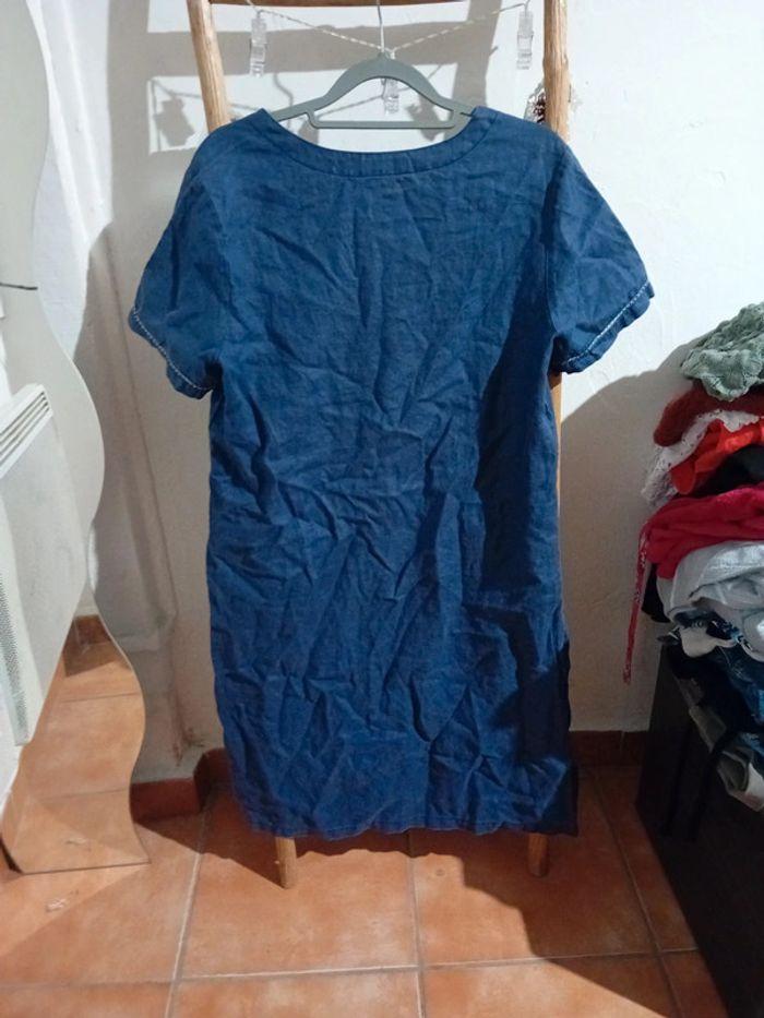 Robe femme couleur jean taille 3 40/42 - photo numéro 6