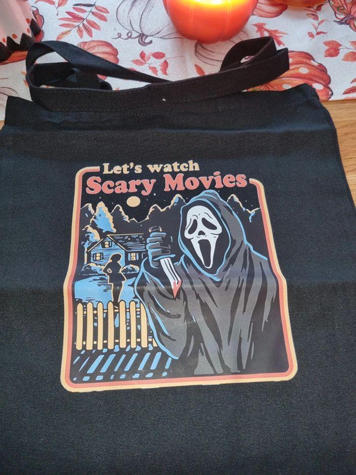 Sac noir ghostface scream halloween 🎃 - photo numéro 2