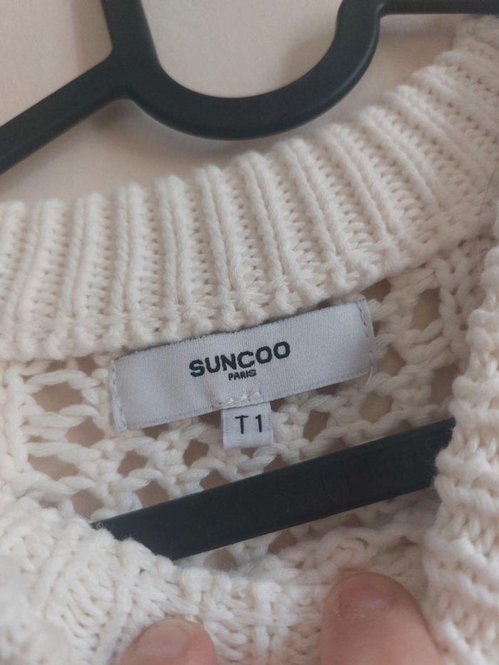 Pull Suncoo blanc T1 - photo numéro 4