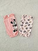 Lot de 2 bodies sans manche T6M Disney Baby