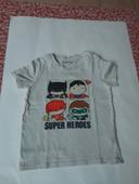 T-shirt Super heroes