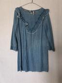 Robe en jean zara