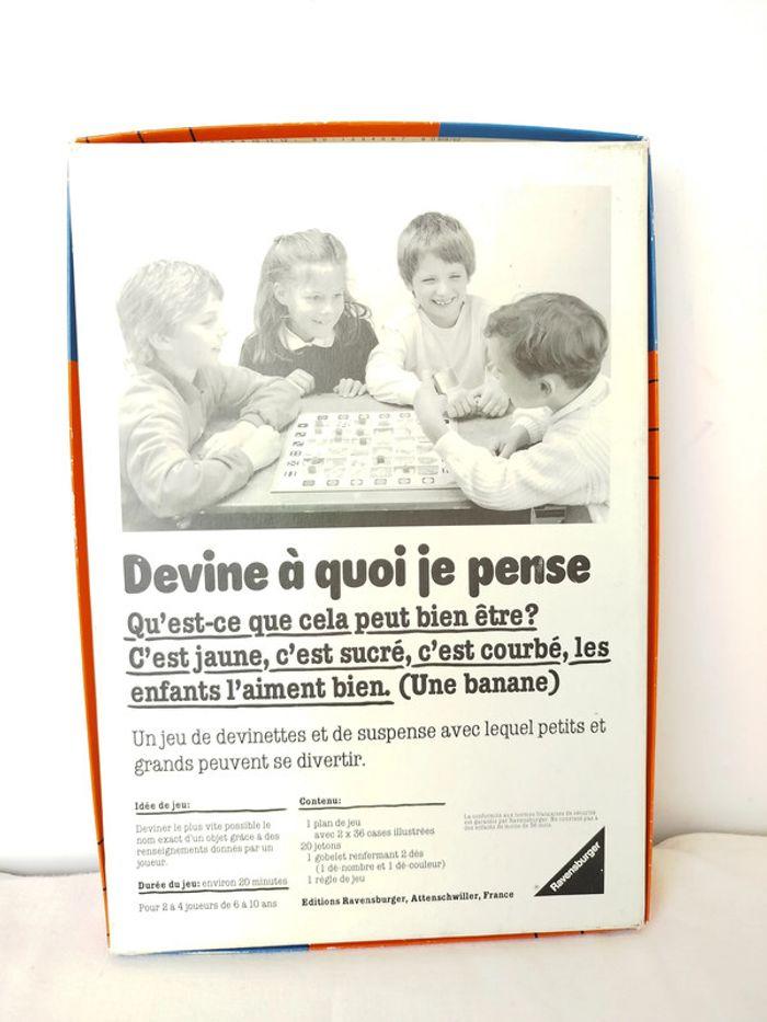 Jeu coopératif déduction vintage devine à quoi je pense ? ravensburger des 6 ans - photo numéro 3